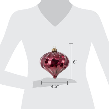 My Texas House burgundy ornament set for Christmas tree decorating