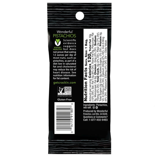 Wonderful pistachios 1.5 oz individual packs