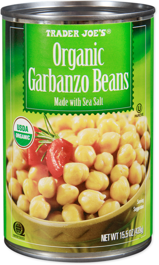 Trader Joe's Organic Garbanzo Beans