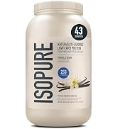 Isopure Zero Carb Whey Isolate Protein Powder, Creamy Vanilla 3 LB - product image 49