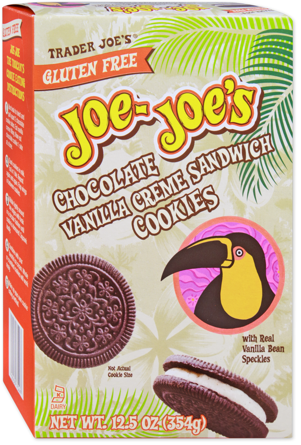Trader Joe's Gluten Free Joe-Joe's chocolate vanilla creme cookies