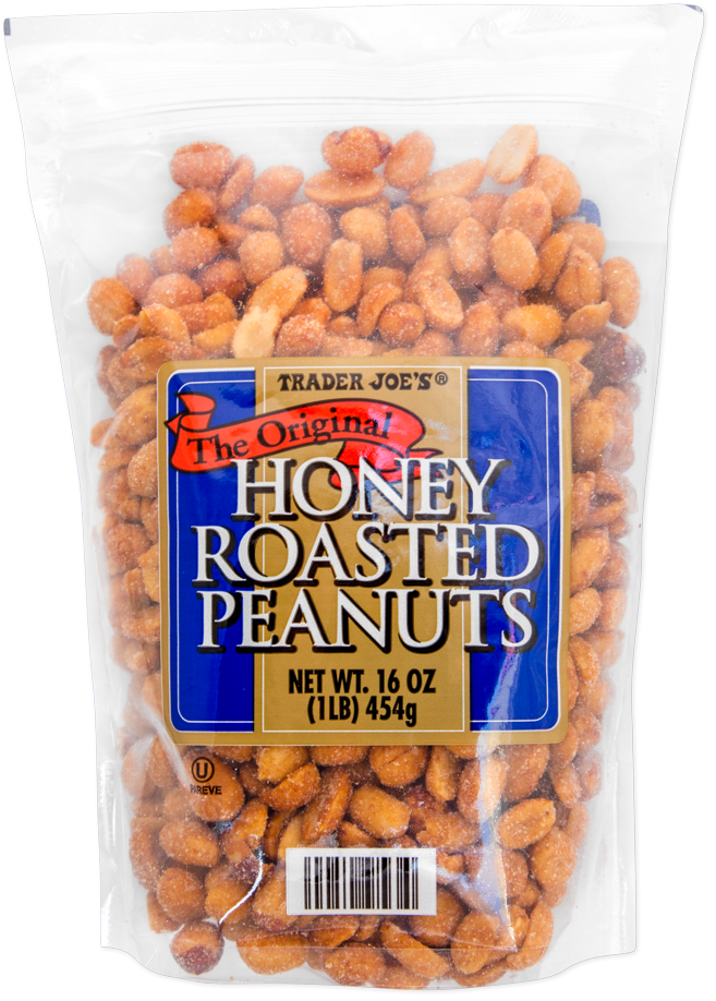 Trader Joe's honey roasted peanuts snack