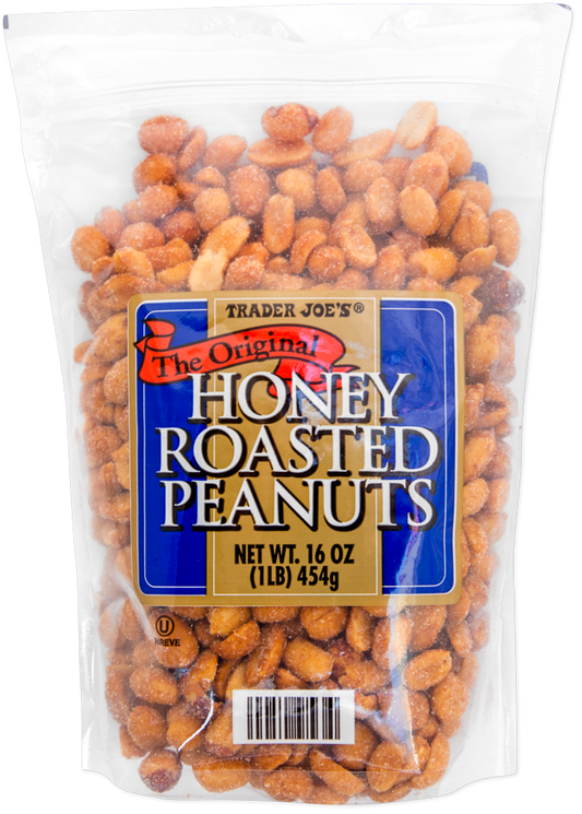Trader Joe's honey roasted peanuts snack