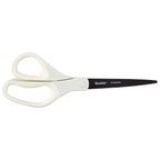 Titanium-fused blade scissors with comfort grip handles