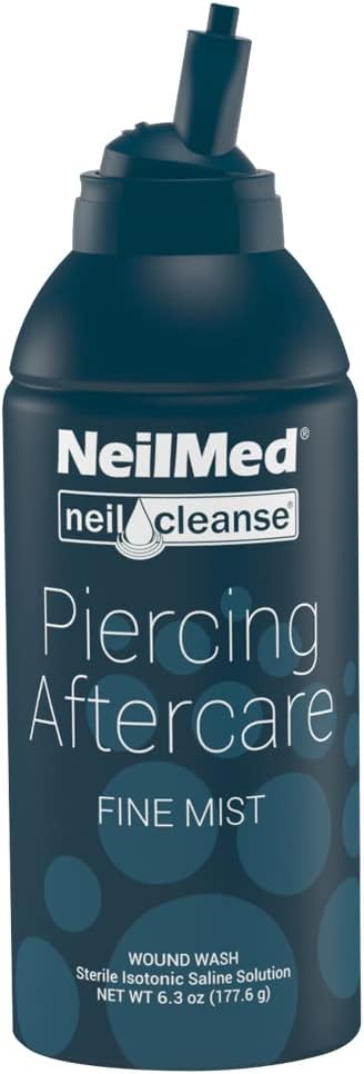 NeilMed fine mist piercing aftercare 6.3 fluid ounce