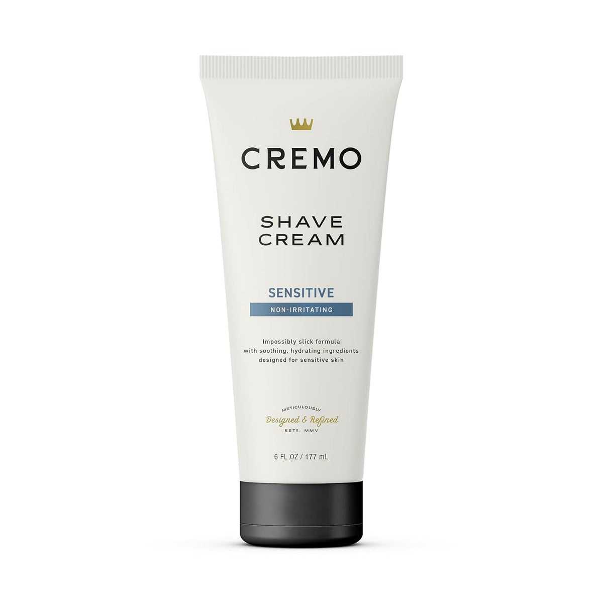 Cremo men’s sensitive shave cream personal care product