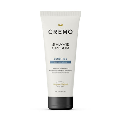 Cremo men’s sensitive shave cream personal care product