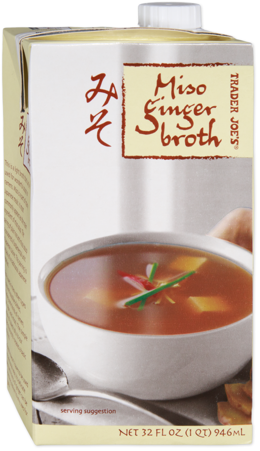 Trader Joe's Miso Ginger Broth