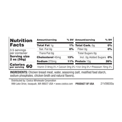 Kirkland Signature, Chicken Breast, 12.5 oz, 6-Count