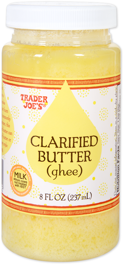 Trader Joe's clarified butter ghee pantry staple