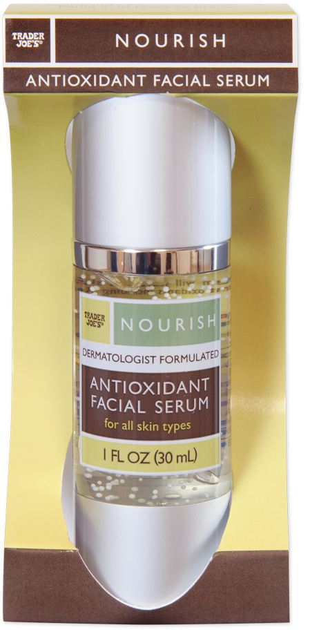 Trader Joe's Nourish Antioxidant Facial Serum bottle