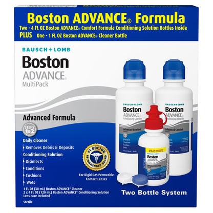Boston ADVANCE conditioning solution multi-pack for contact lenses