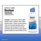Boston ADVANCE rigid gas permeable contact lens solution