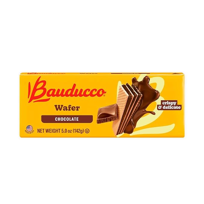Bauducco chocolate wafers 5 oz package