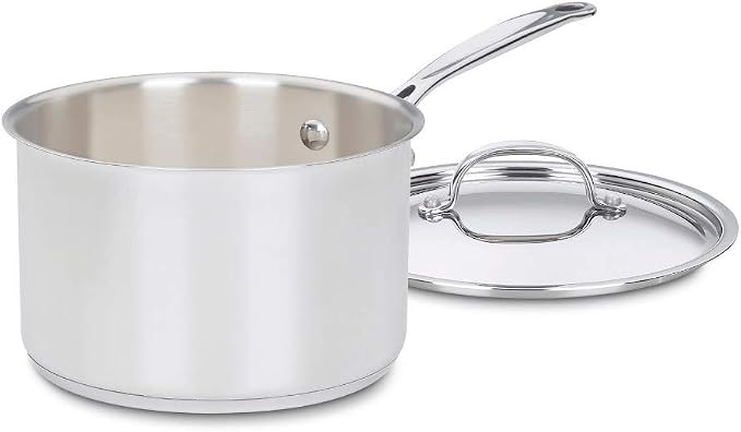Cuisinart Chef's Classic stainless 4-quart saucepan with cover