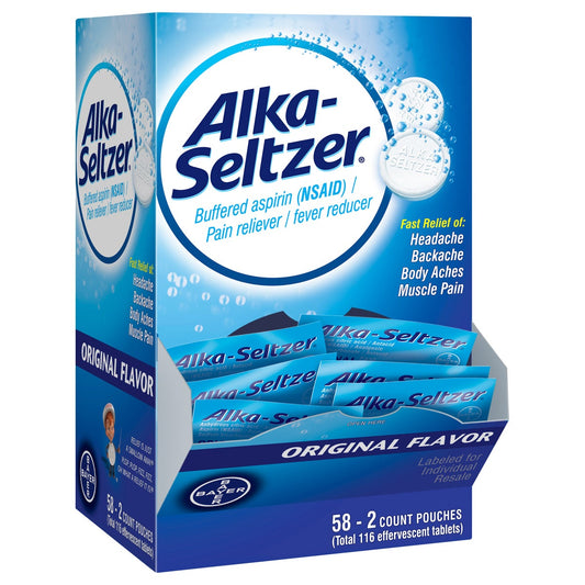 Alka-Seltzer Original 2 tablets per pouch