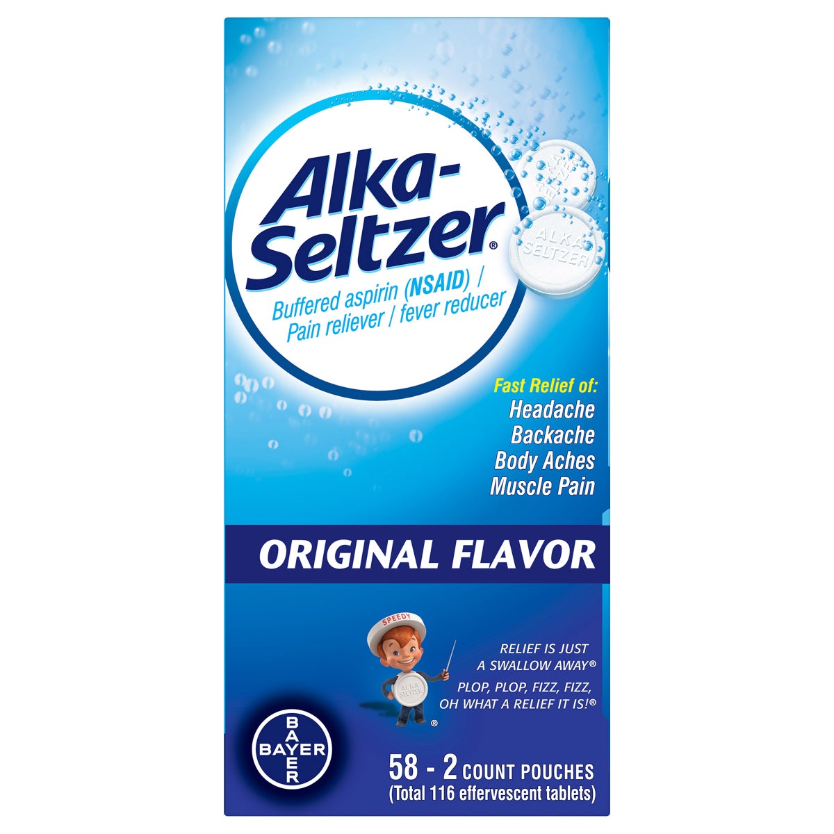 Alka-Seltzer Original value pack for home use