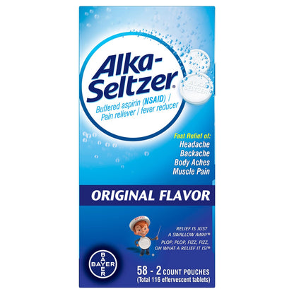 Alka-Seltzer Original value pack for home use