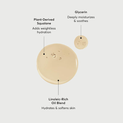 Naturium body wash with glycerin oils and squalane