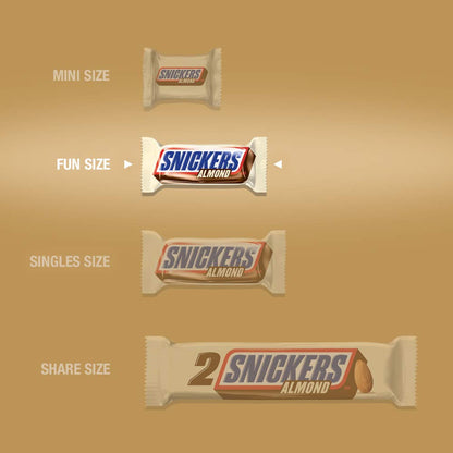SNICKERS Almond chocolate candy bag for parties