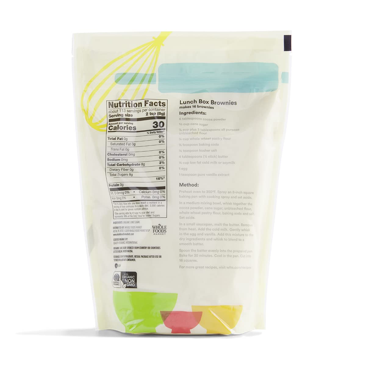 32 ounce organic sugar for baking and cooking