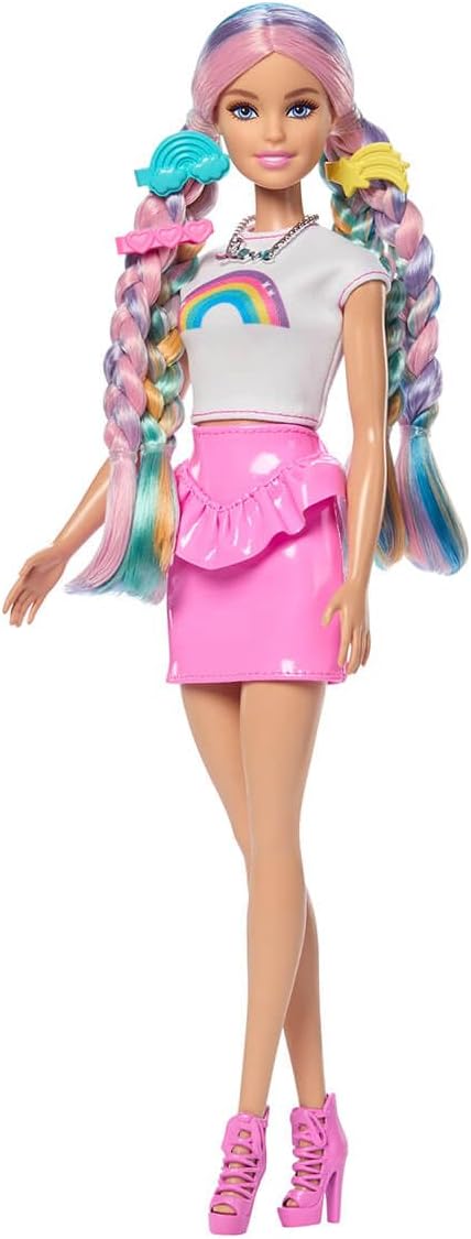 Barbie fantasy hair doll for creative styling play