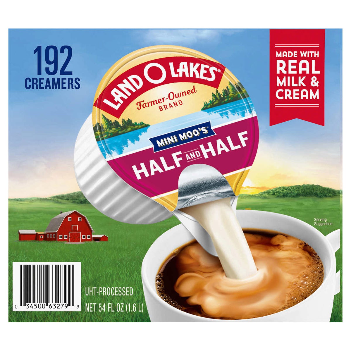 Land O Lakes Mini Moos half and half creamer 192-count