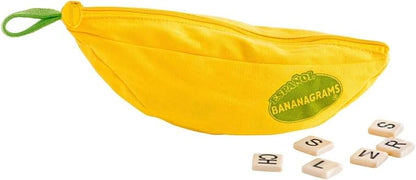 Classic Bananagrams word game for ages 7 and up