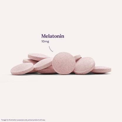Strawberry flavored melatonin chewable tablets by Natrol