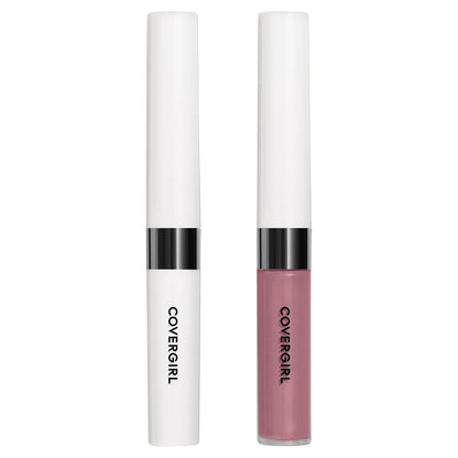 Long-wear COVERGIRL lipstick and topcoat duo