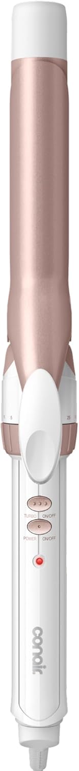 Conair double ceramic curling iron barrel detail