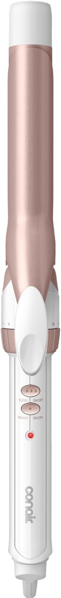 Conair white and rose gold 1-inch curling iron