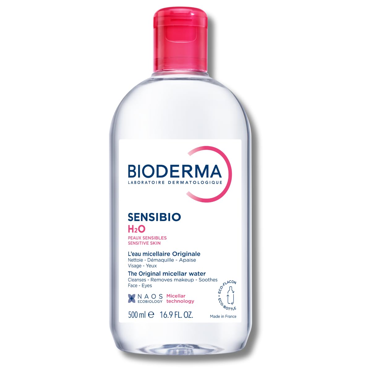 Bioderma makeup remover cleanser for sensitive skin