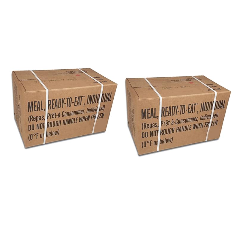 MRE meals ready to eat A and B cases