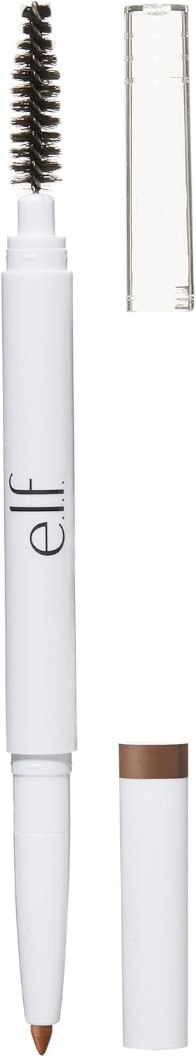 Dual-sided taupe eyebrow pencil with spoolie