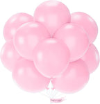 PartyWoo baby pink pastel balloons 20 count