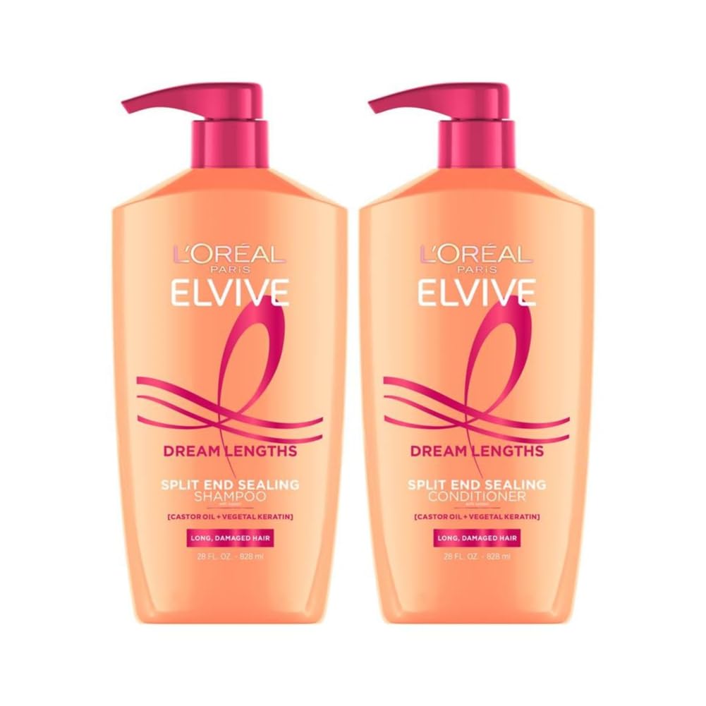 Dream Lengths hydrating shampoo and conditioner for long hair