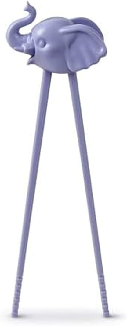 Interactive elephant chopsticks for picky eaters