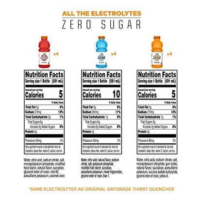 Gatorade Zero sports drink variety pack