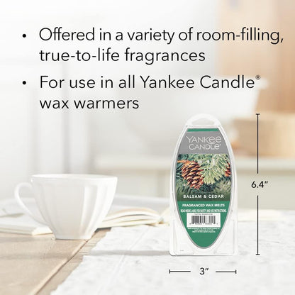 Yankee Candle Balsam & Cedar home fragrance wax melts