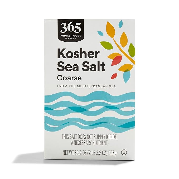 365 by Whole Foods Market coarse kosher sea salt 2.2 lb