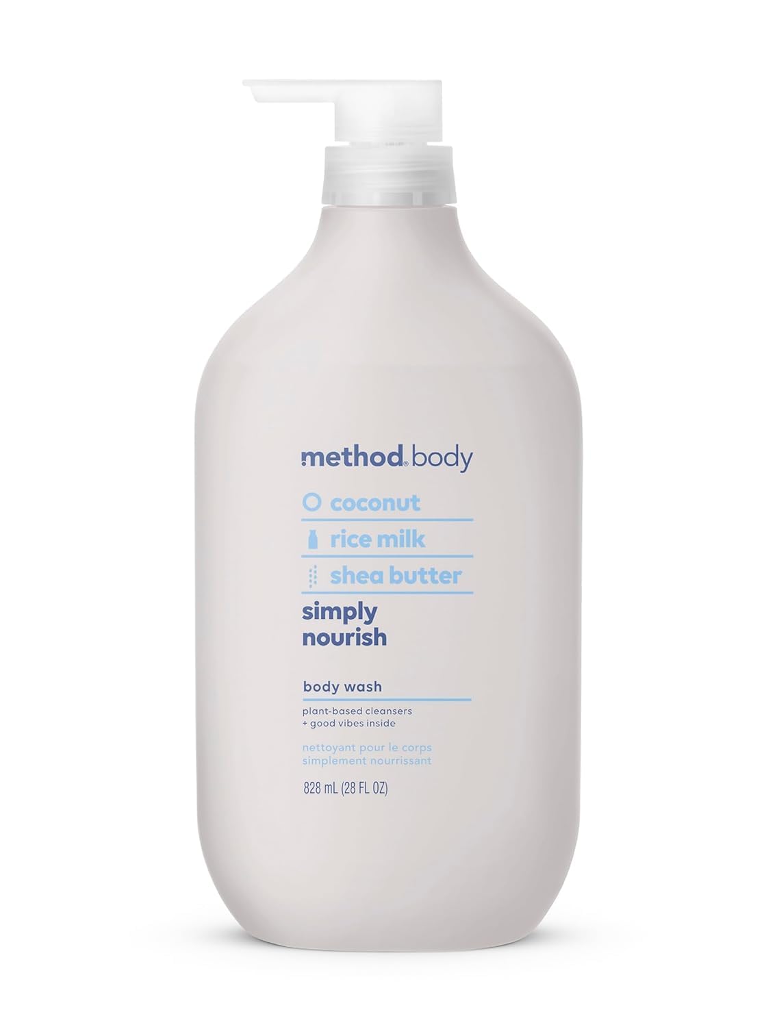 Method body wash for soft refreshed skin
