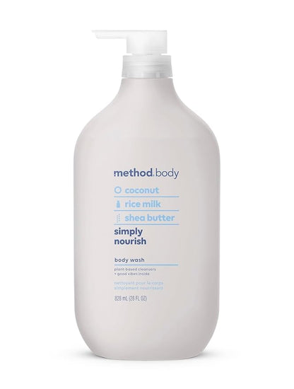 Method Simply Nourish body wash 28 fl oz bottle