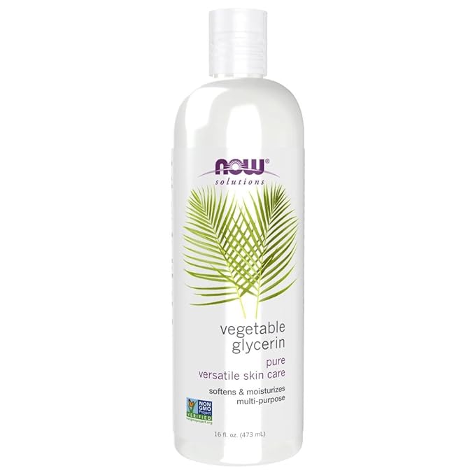 NOW Solutions vegetable glycerin 16 fl oz bottle