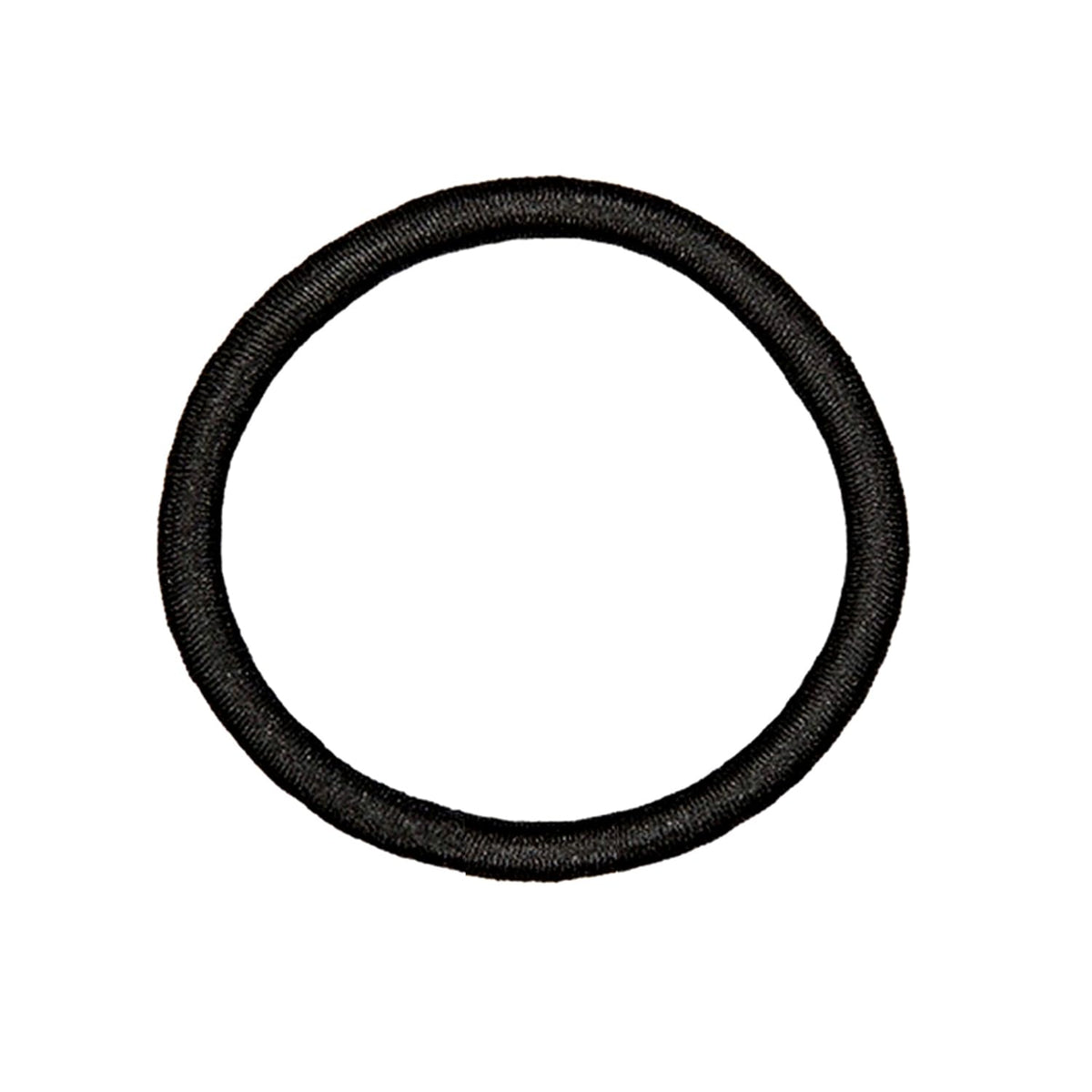 Black hair ties for everyday ponytails and braids