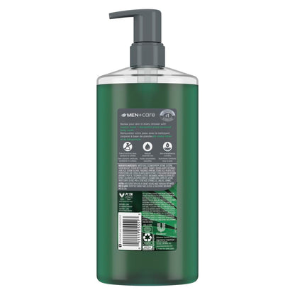 Coastal Cedar and Bergamot men’s shower body wash