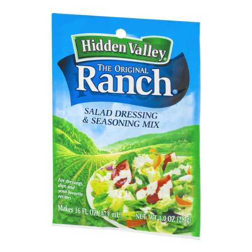 Hidden Valley Homestyle Ranch Seasoning and Salad Dressing Powder Mix, (20 Oz)