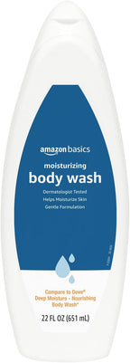 Amazon Basics moisturizing body wash, 22 fl oz