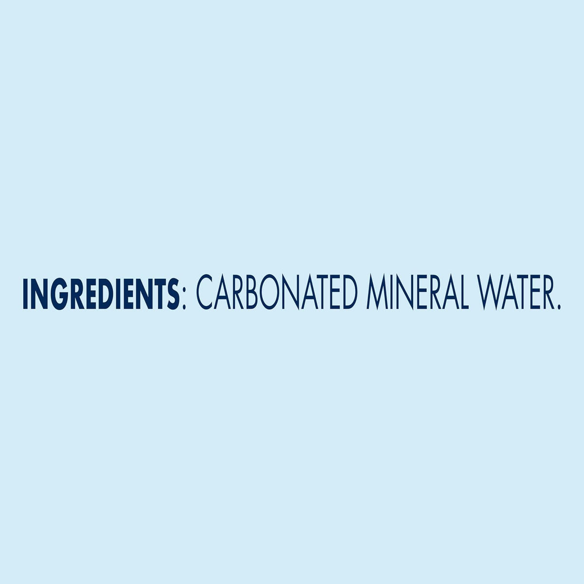 Italian sparkling mineral water plastic bottles