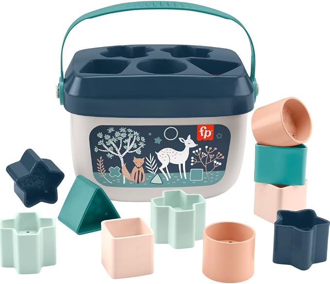 Fisher-Price Baby’s First Blocks toy set in Navy Fawn